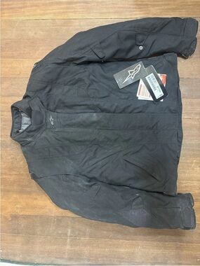 Alpinestars Men’s Black Textile Motorcycle Jacket